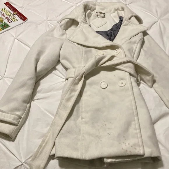 Joujou medium winter coat cream color - Picture 1 of 6